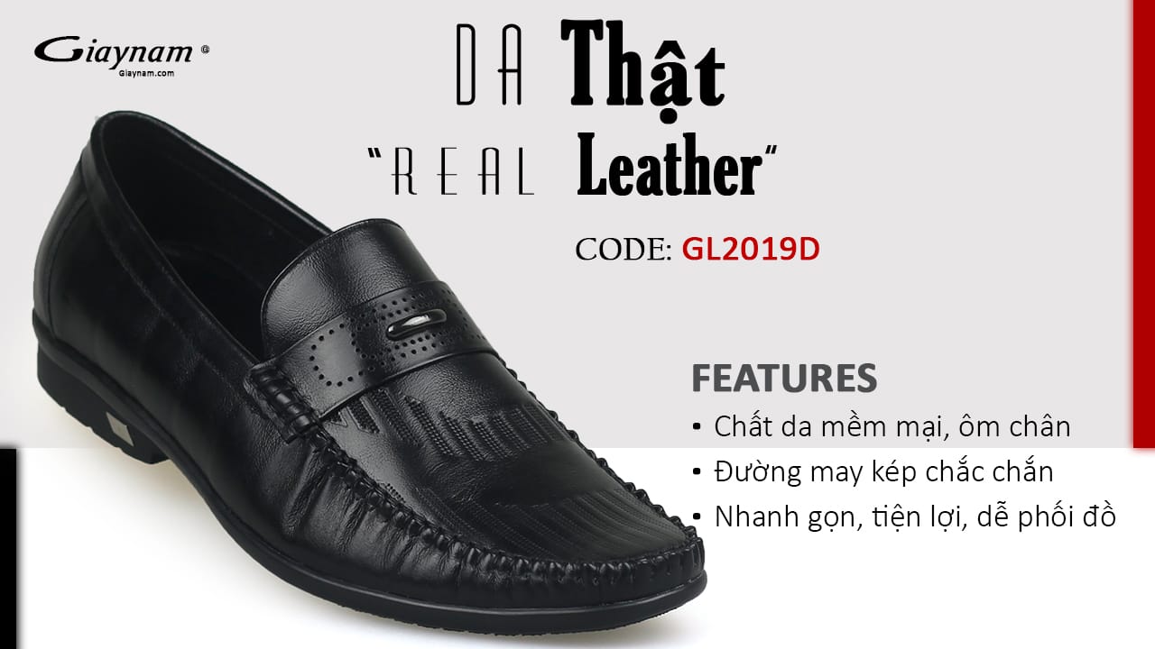 Giày da nam thương hiệu SDROLUN